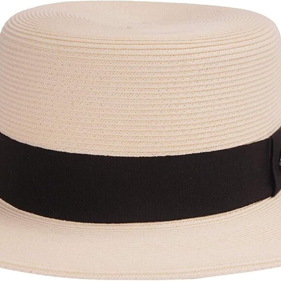 Pineapple&Star Straw Sun Hat Women Men Boater Wide Brim Vacation Beach Accessory